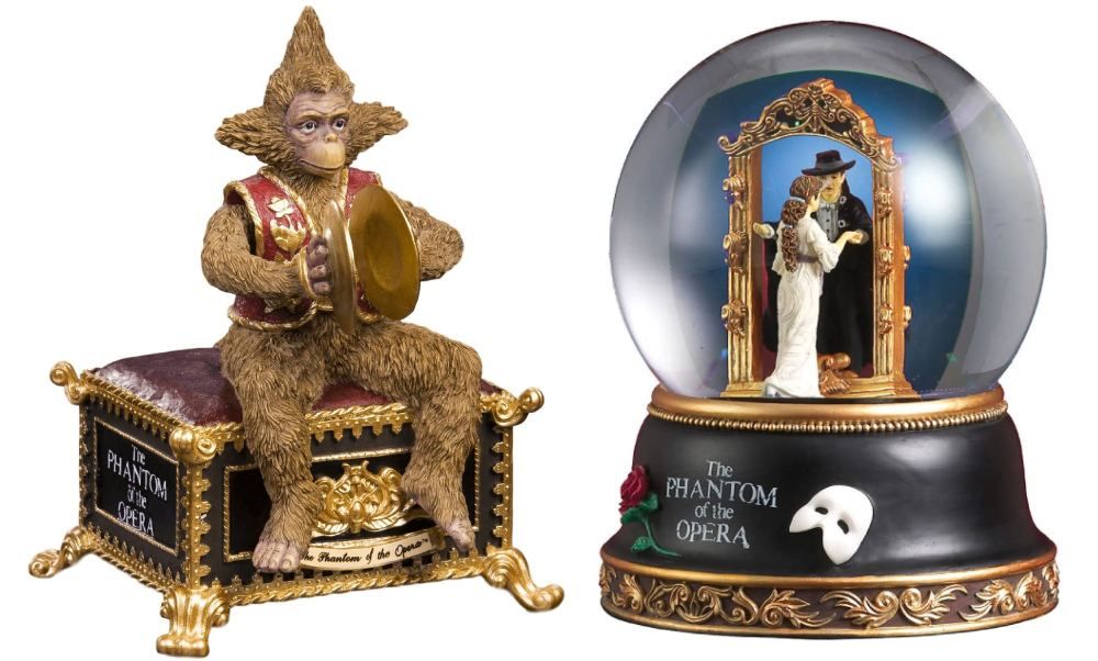 Virtual Merch Stand: Original PHANTOM OF THE OPERA Figurines and Music Boxes - Continued