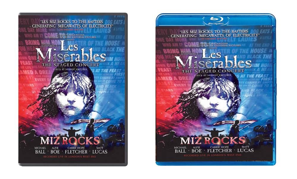 LES MISERABLES: The Staged Concert out on DVD/Blu-Ray April 6th, 2020